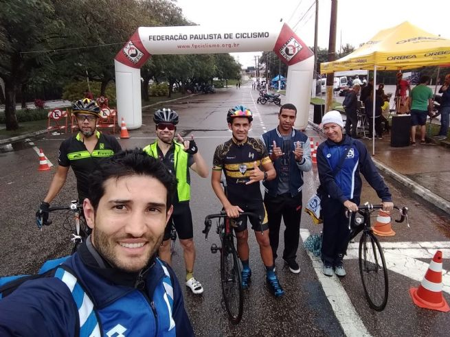 Foto: Equipe de Ciclismo de São Sebastião compete pela primeira vez nos Jogos Regionais