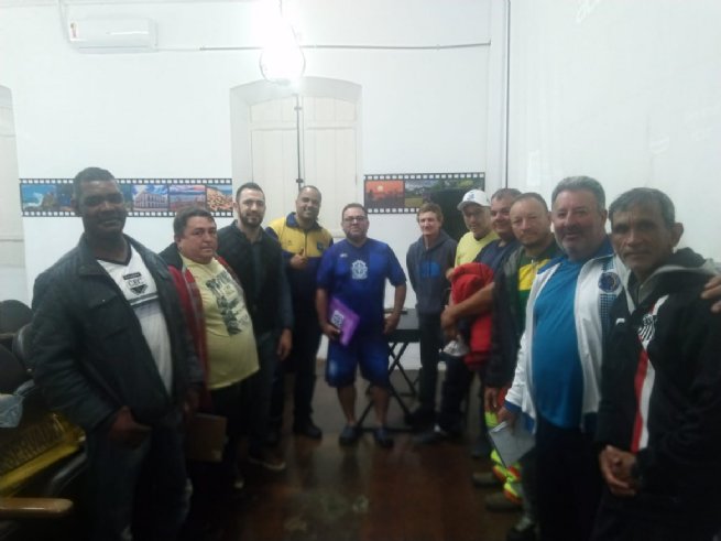 Foto: Congresso Técnico define equipes que participarão do “Campeonato de Futebol de Campo Cinquentão”