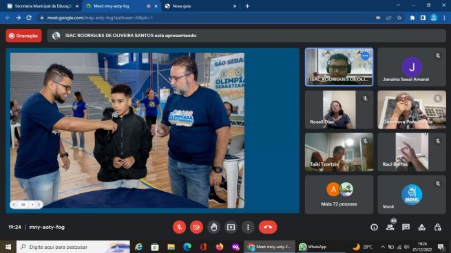 Foto: Educação finaliza formação de matemática com professores da rede
