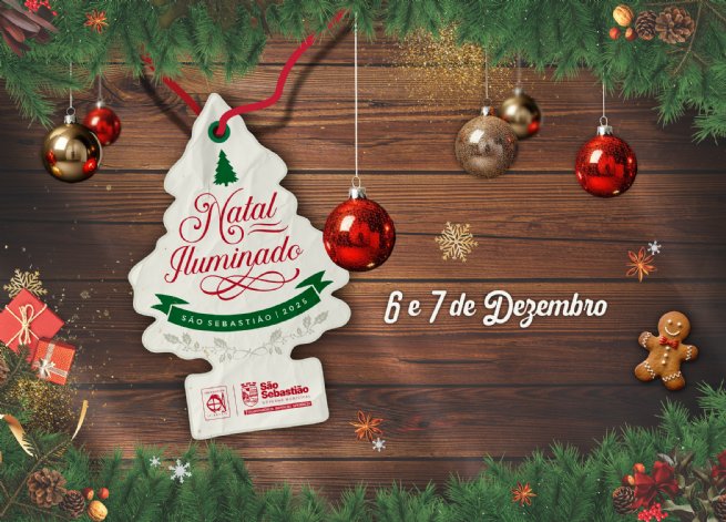 Foto: São Sebastião dá início às celebrações natalinas neste fim de semana com programação especial