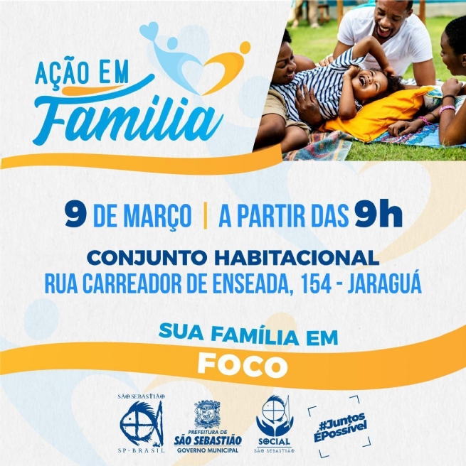 Foto: Conjunto Habitacional Jaraguá recebe “Ação em Família” neste sábado 