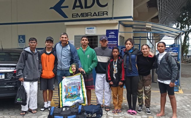 Foto: Equipe de Judô de São Sebastião conquista bons resultados na Copa Ozires Silva de Judô 
