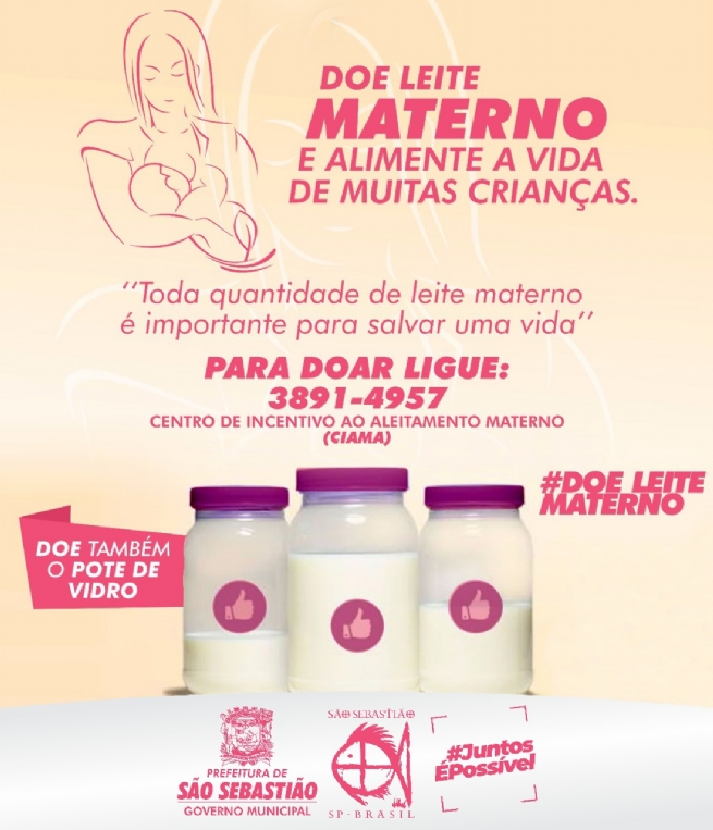 Foto: Centro de Aleitamento Materno inicia campanha de doação de leite materno