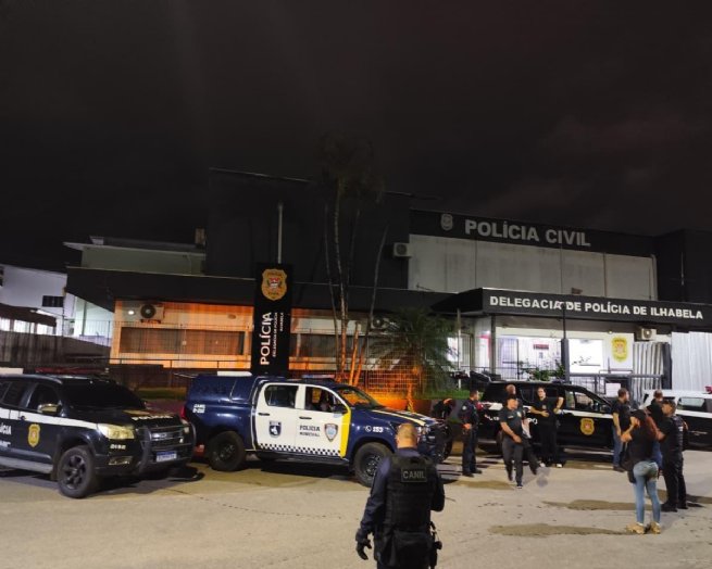 Foto: Forças de Segurança prendem suspeito de homicídio no Centro de São Sebastião