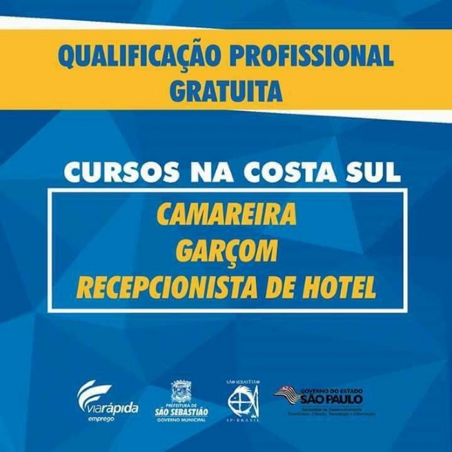 Foto: Cursos de qualificação profissional na área de hospitalidade são oferecidos na Costa Sul