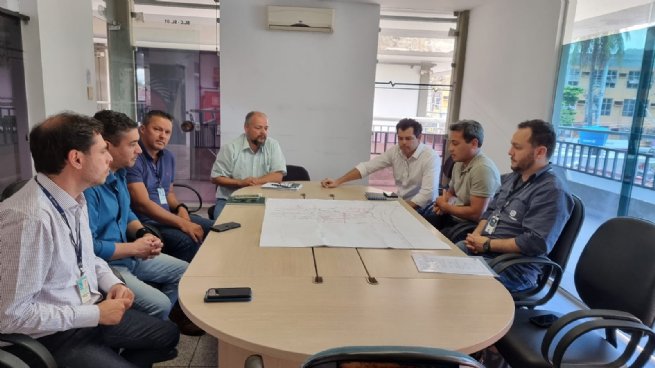Foto: Prefeitura reúne-se com a Sabesp para execução de obras de saneamento e pavimentação em Maresias