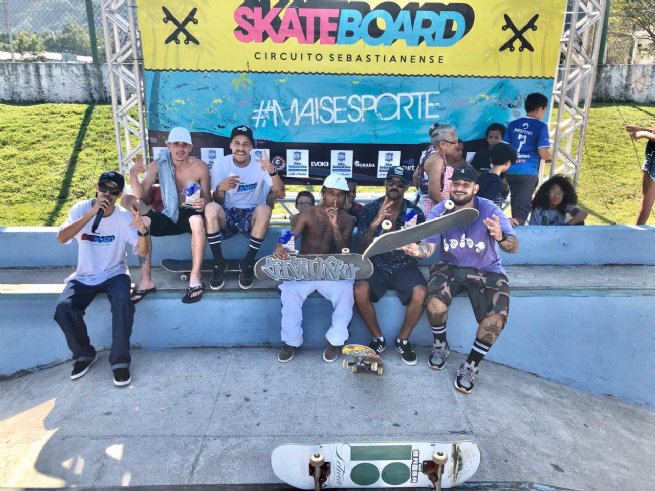 Foto: Terceira etapa do 1° Circuito de Skateboard agita pista do Itatinga