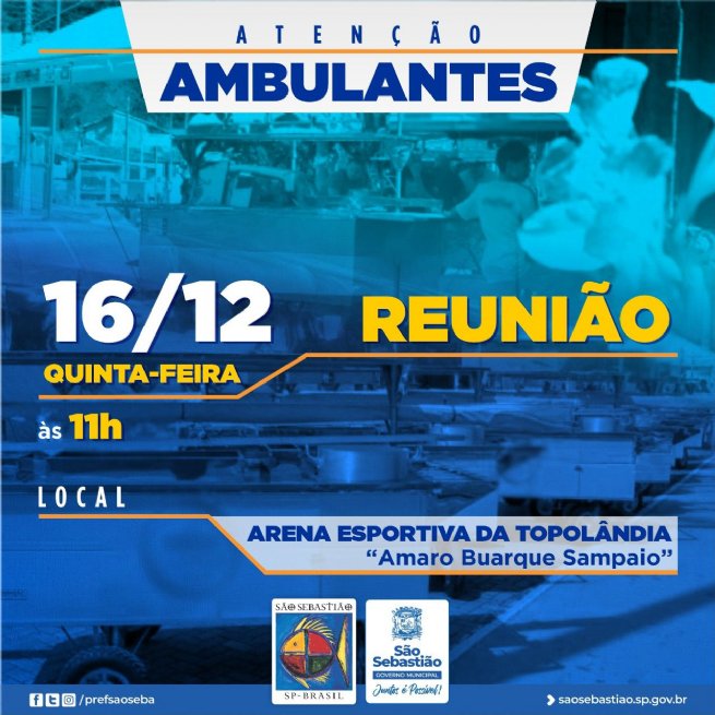 Foto: Prefeitura promove ampla reunião com ambulantes nesta quinta-feira (16)