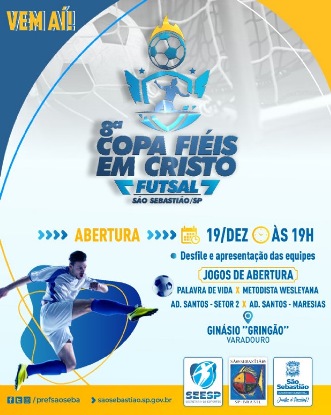 Foto: Copa Fiéis em Cristo de São Sebastião retorna depois de três anos