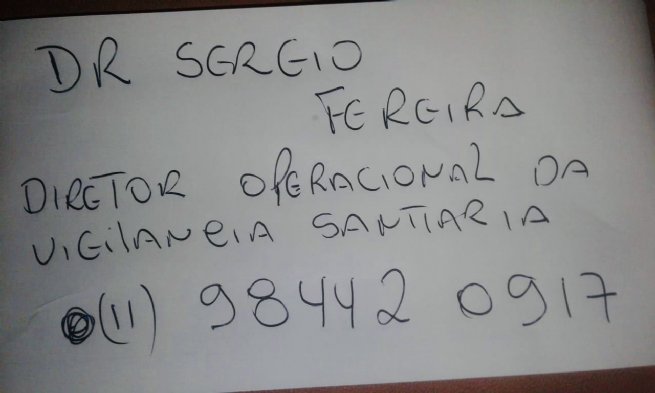 Foto: Prefeitura alerta para golpe de falso fiscal da Vigilância Sanitária