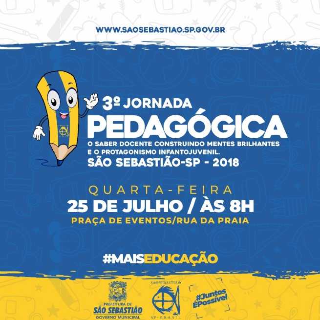 Foto: Secretaria da Educação realiza terceira jornada pedagógica de São Sebastião