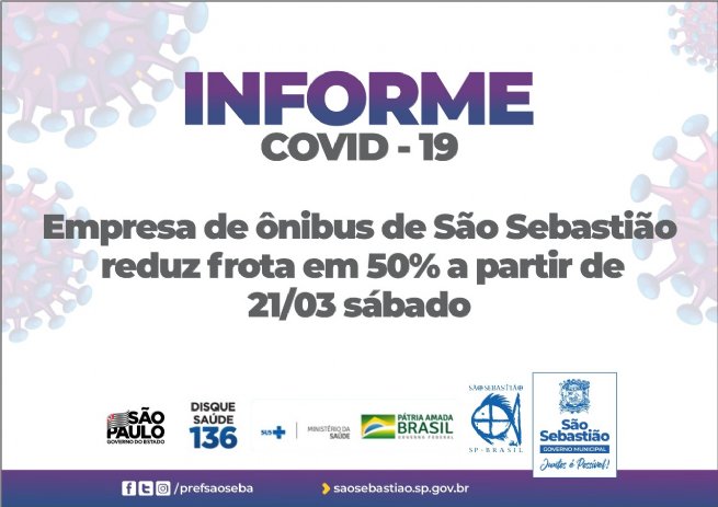 Foto: COVID-19: Empresa de ônibus de São Sebastião reduz frota em 50% a partir deste sábado