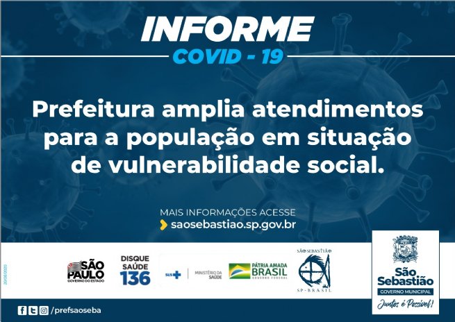 Foto: Prefeitura amplia atendimentos para a população em situação de vulnerabilidade social 