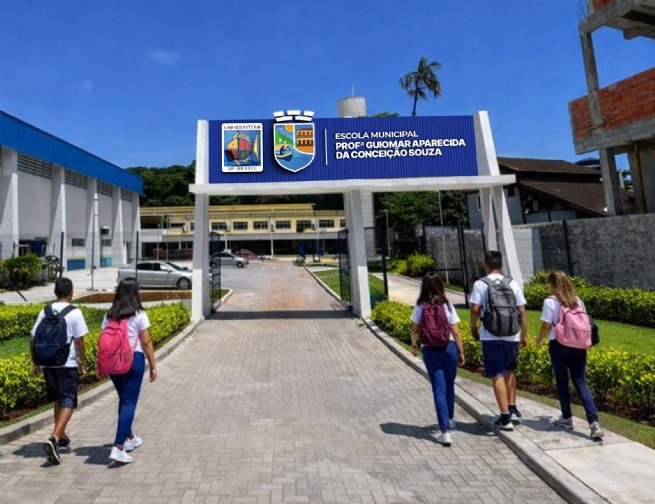 Foto: Boiçucanga ganha Complexo Educacional e amplia oferta de ensino e esporte na Costa Sul de São Sebastião