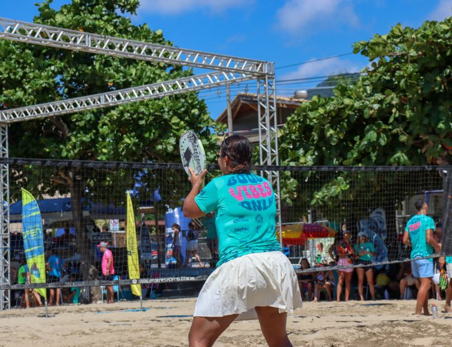 Foto: Circuito São Sebá Open de Beach Tennis abre temporada com 200 atletas na praia do Arrastão