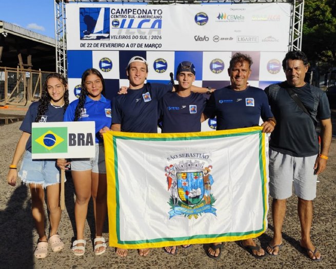 Foto: Velejadores da Escola de Vela de São Sebastião disputam Campeonato Centro Sul-Americano da classe ILCA 6