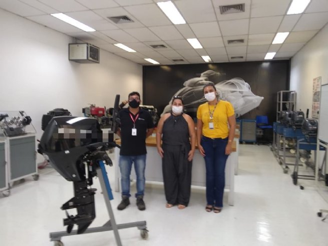 Foto: Prefeitura realiza visita técnica ao SENAI de Santos