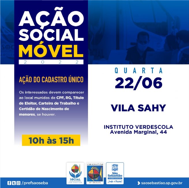 Foto: Prefeitura realiza Ação Social Móvel na Vila Sahy