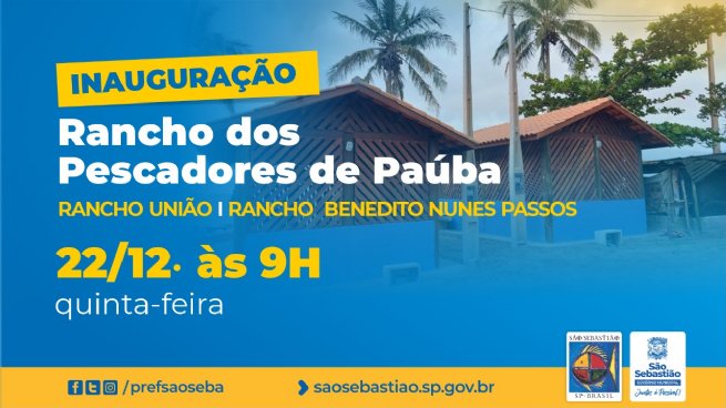 Foto: Prefeitura entrega ranchos à comunidade pesqueira de Paúba