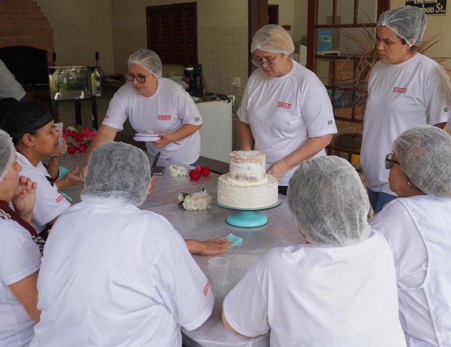 Foto:  Prefeitura de São Sebastião e Senai realizam curso de Bolos Confeitados em janeiro