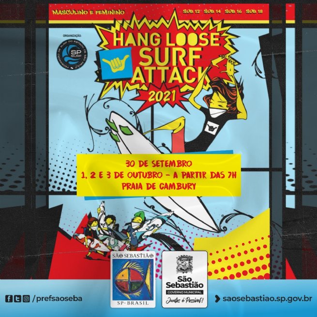 Foto: São Sebastião recebe a 33ª edição do Hang Loose Surf Attack