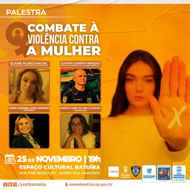 Foto: Prefeitura promove palestras de conscientização sobre Violência contra a Mulher