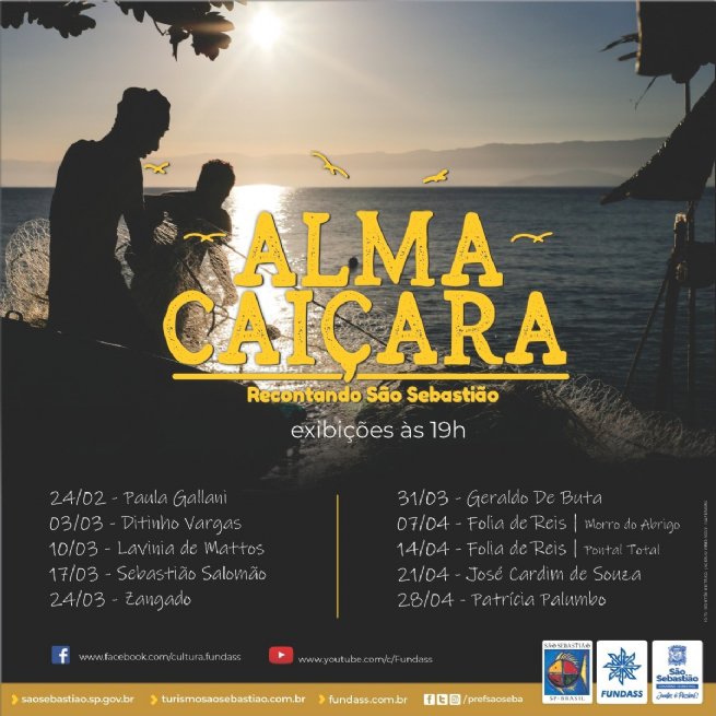 Foto: Fundass reexibe projeto audiovisual “Alma Caiçara - Recontando São Sebastião” e lança edição 2022