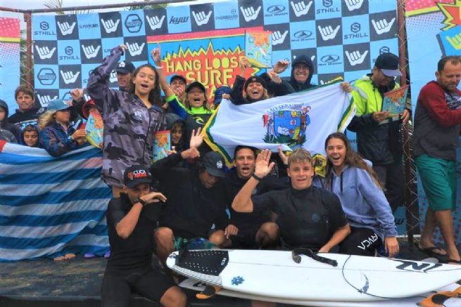 Foto: Equipe Sebastianense de Surf é campeã da 3ª Etapa do Circuito Paulista Hang Loose Surf Attack