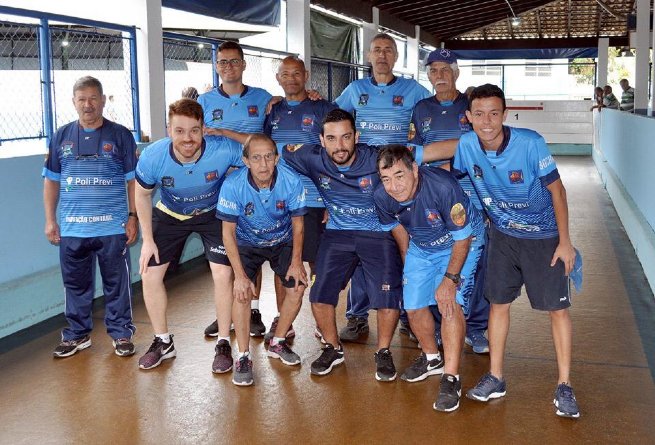 Foto: Equipe de Bocha de São Sebastião está em primeiro lugar na classificação geral pela Liga Joseense 2019