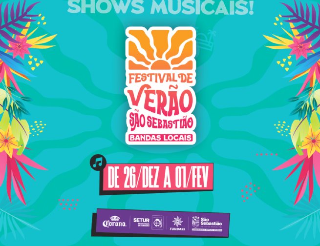 Foto: Prefeitura de São Sebastião inicia programação cultural de verão com artistas locais nesta sexta-feira