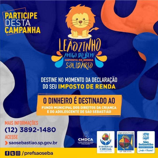 Foto: Parte do Imposto de Renda do contribuinte pode ser destinado ao Fundo Municipal dos Direitos da Criança e do Adolescente