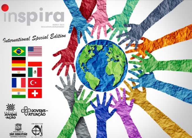 Foto: Prefeitura de São Sebastião lança edição internacional da Revista Inspira produzida em parceria com 14 países