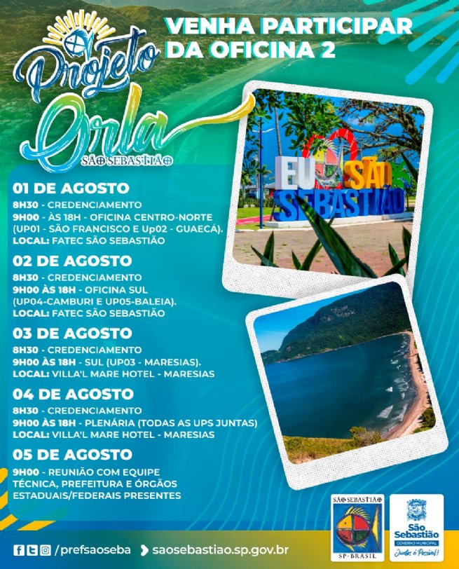 Foto: Projeto “Brasil, Essa é Nossa Praia!” do Ministério de Turismo divulga segunda fase do calendário de atividades em São Sebastião