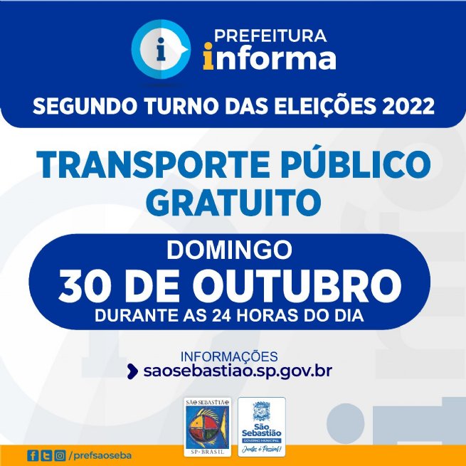Foto: Prefeitura oferece transporte público gratuito no domingo, devido às eleições
