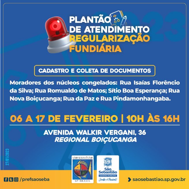 Foto: Prefeitura realizará plantão de atendimento sobre regularização fundiária em Boiçucanga