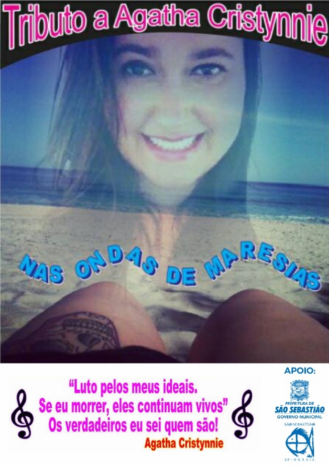 Foto: 5º Tributo à Agatha Cristynnie acontece na praia de Maresias neste sábado (01/09)