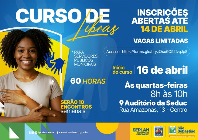 Libras para Servidores Públicos Municipais