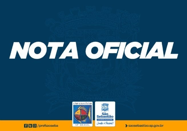 Prefeitura de São Sebastião emite Nota Oficial