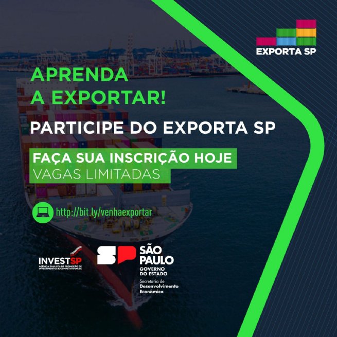 Empresários de São Sebastião têm até 21 de julho para fazer inscrição no Exporta SP