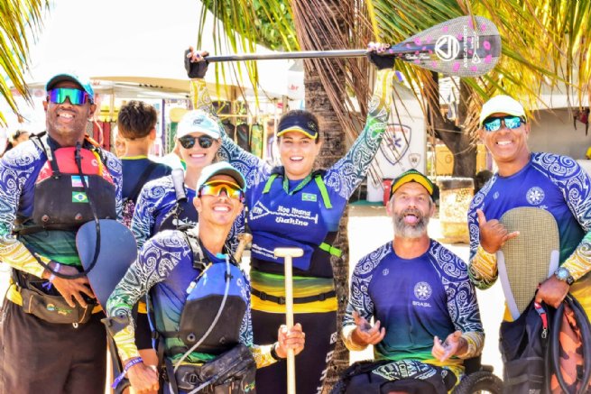 Atletas de Para VA’A de São Sebastião são campeãs do Pan-Americano de Canoa Havaiana